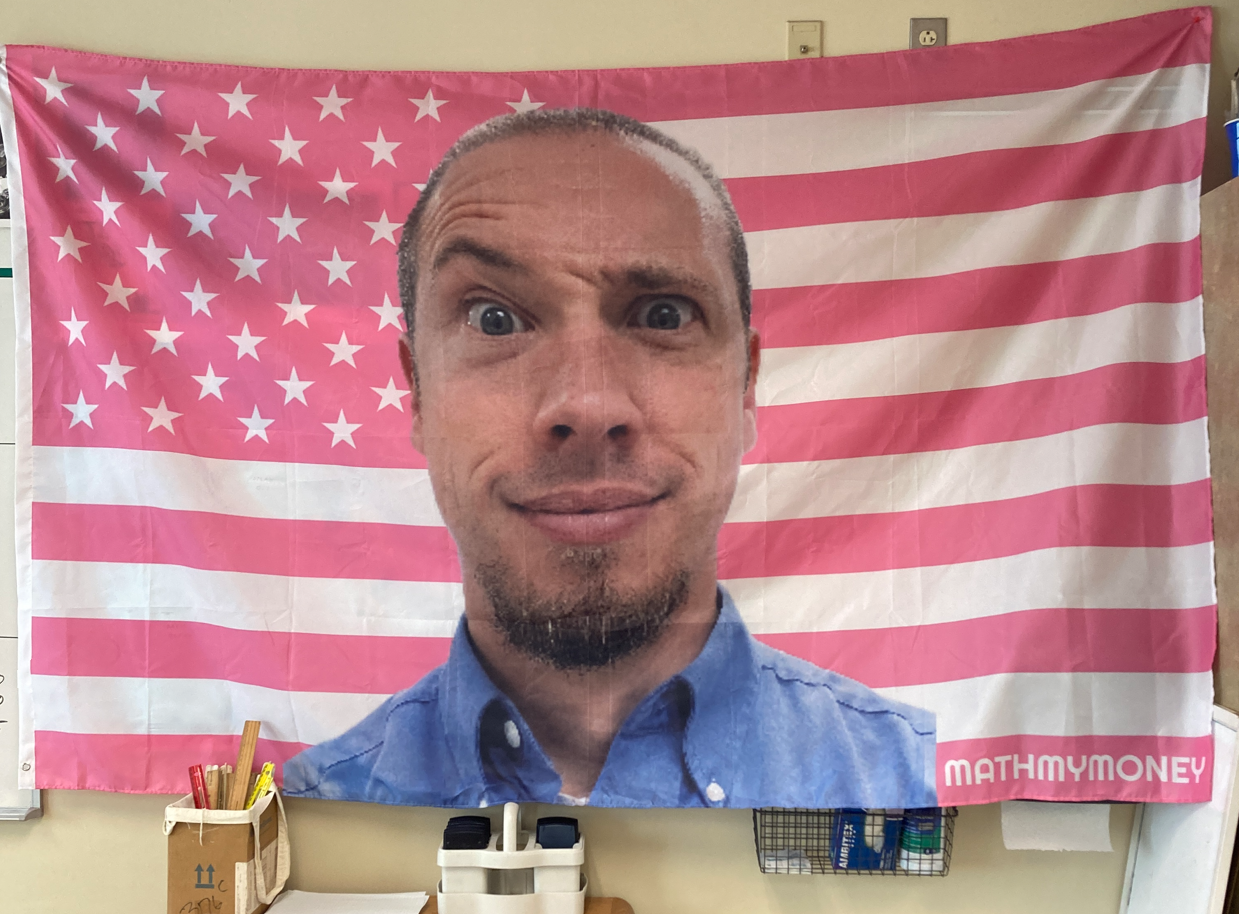 Math My Money Flag